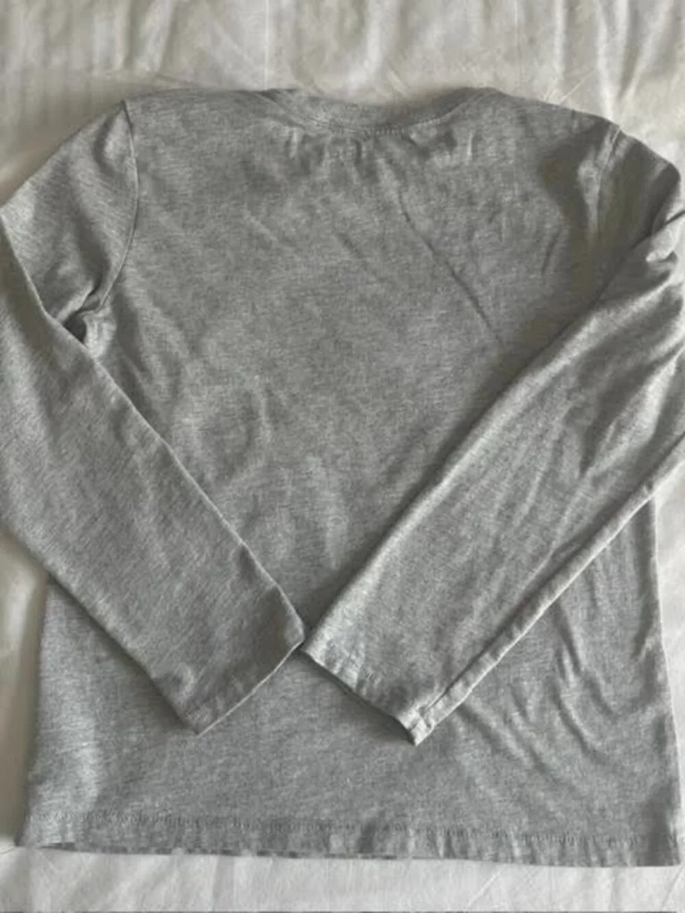 Gap Kids Cobra Kai Long Sleeve T-Shirt Boys Size 10 Gray Graphic Tee